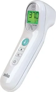 Braun BNT100 No Touch Infrared Thermometer White Rs 2999 amazon dealnloot