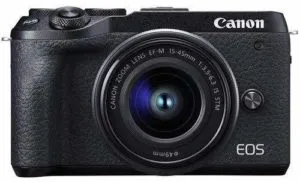 Canon M6 Mark II Mirrorless Camera with Rs 54999 flipkart dealnloot