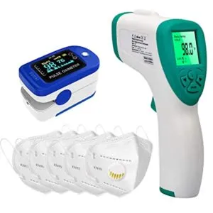 DR VAKU 3in1 Combo Fingertips Pulse Oximeter Rs 1844 amazon dealnloot