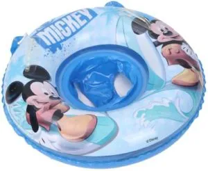 Disney Mickey Swimming Ring with Seat Blue Rs 265 flipkart dealnloot