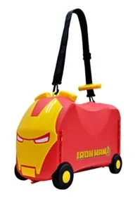 Frog Marvel Ironman Ride on Storage Case Rs 1286 amazon dealnloot