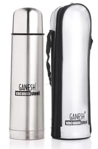 Ganesh Vaccumsteel Insulated Flip Lid Flask 750ML Rs 423 amazon dealnloot