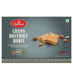 Haldiram Chana Dry Fruit Burfi 400 g Rs 110 amazon dealnloot