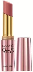 Lakme 9To5 Primer + Crme Lip Color, Pink Bell CP8