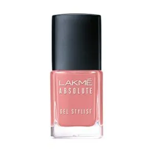 Lakmé Absolute Gel Stylist Nail Color Pink Rs 150 amazon dealnloot