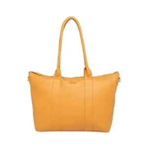 Lavie Nasrin Women s Tote Bag Ochre Rs 761 amazon dealnloot