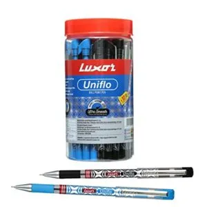 Luxor Uniflo Ball Pen Assorted 40 PCS Rs 247 amazon dealnloot