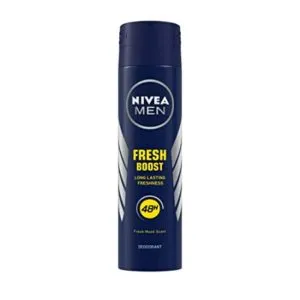 NIVEA Men Deodorant Fresh Boost 150ml Rs 100 amazon dealnloot