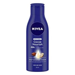 Nivea Oil in Lotion Cocoa Nourish 200ml Rs 119 amazon dealnloot