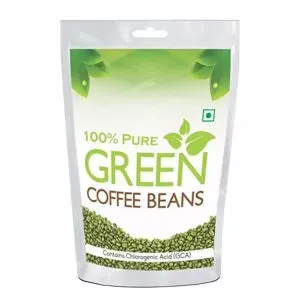 Pure organic Arabica Green Coffee Beans 200gm Rs 85 amazon dealnloot