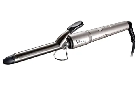 SYSKA HC850 SalonPro 25mm Tong Hair Curler (Silver)