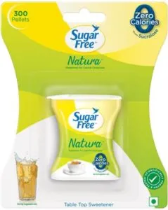 Sugar Free Natura 300 Pellets Sweetener 25 Rs 129 flipkart dealnloot