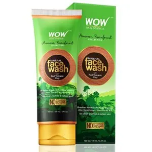 WOW Amazon Rainforest Collection Mineral Face Wash Rs 120 amazon dealnloot