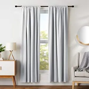 AmazonBasics Room Darkening Blackout Curtain Set 42 Rs 469 amazon dealnloot