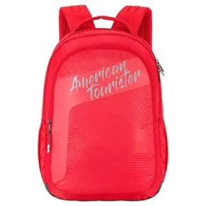 American Tourister Dazz 31 Ltrs Red Casual Rs 664 amazon dealnloot