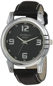 Antonella Rossi Analog Black Dial Unisex s Rs 104 amazon dealnloot