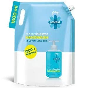 Godrej Protekt Masterblaster Liquid Handwash Refill 1500 Rs 143 amazon dealnloot