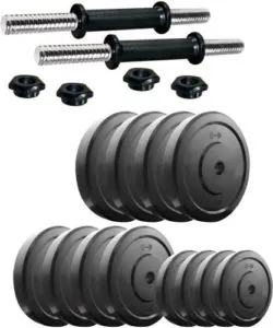 Headly DM 24KG COMBO16 Adjustable Dumbbell 24 Rs 467 flipkart dealnloot