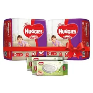 Huggies Wonder Pants Comfort Pack Medium Size Rs 1150 amazon dealnloot