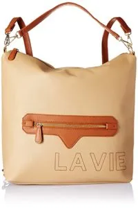 Lavie Atlanta Women s Hobo Beige Rs 621 amazon dealnloot