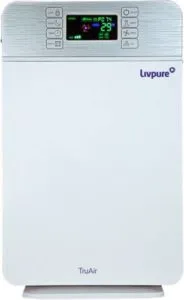 Livpure TruAir Portable Room Air Purifier White Rs 2999 flipkart dealnloot