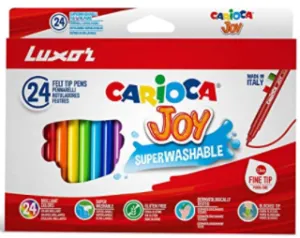 Luxor Carioca : Joy superwashble ink (Assorted color, 24 Pieces)