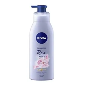 NIVEA Body Lotion Oil in Lotion Rose Rs 195 amazon dealnloot