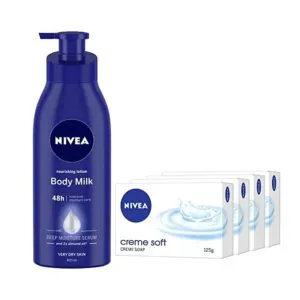 NIVEA Body Milk Nourishing Lotion 400 ml Rs 118 amazon dealnloot