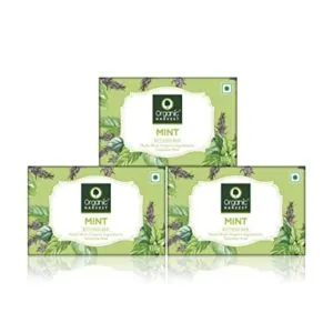 Organic Harvest Mint Bathing Bar For Moisturising Rs 147 amazon dealnloot