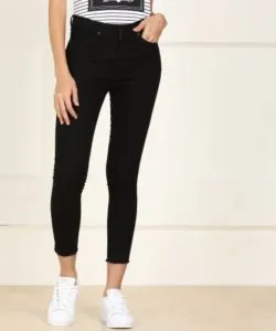 People Skinny Women Black Jeans Rs 199 flipkart dealnloot