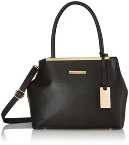 Stella Ricci Women s Handbag Black Rs 495 amazon dealnloot