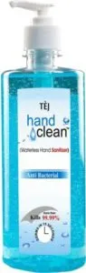 TEJ waterless hand sanitizer Hand Sanitizer Pump Rs 116 flipkart dealnloot