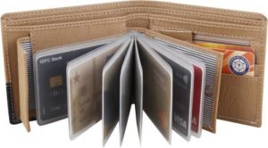 Billion Men Beige Artificial Leather Wallet 10 Rs 149 flipkart dealnloot