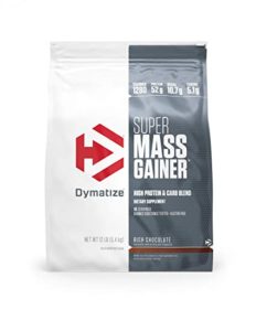 Dymatize Nutrition Super Mass Gainer Rich Chocolate Rs 3489 amazon dealnloot