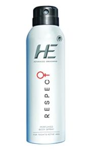 He Advanced Grooming Respect Perfumed Body Spray Rs 95 amazon dealnloot