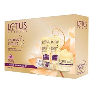 Lotus Herbals Radiant Gold Cellular Glow Facial Rs 625 amazon dealnloot