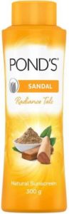 Ponds Sandal Radiance Talcum Powder Natural Sunscreen Rs 196 flipkart dealnloot