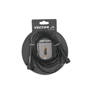 Vector X Skipping Rope Black Rs 97 amazon dealnloot