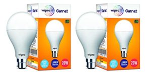 Wipro Garnet Base B22 20 Watt LED Rs 449 amazon dealnloot