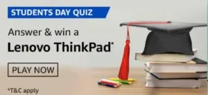 Amazon Students Day Quiz Answers