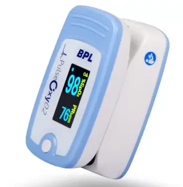 BPL Medical Technologies Bpl Fingertip Pulse Oximeter Pulse Oxy 02 Pulse Oximeter  (White)