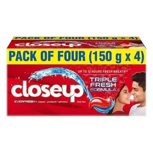 Closeup Everfresh Anti Germ Gel Toothpaste Red Rs 221 amazon dealnloot