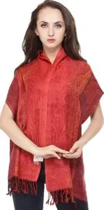 Exotic India Women s Wool Scarf Rs 239 amazon dealnloot