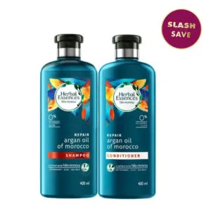 Herbal Essences Argan Oil Shampoo & Conditioner For Frizz - No Parabens, No Colourants