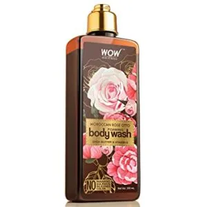 WOW Skin Science Rose Otto Foaming Body Rs 160 amazon dealnloot