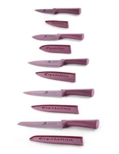 Crystal Crystalina 5 Pcs Knife Set