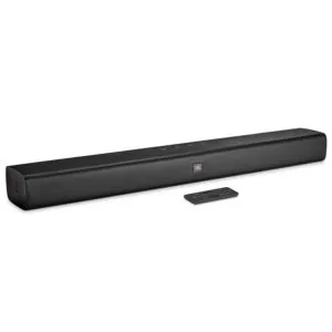 JBL Bar Studio Wireless Soundbar with JBL Surround Sound & Built-in Dual Bass Port (30W, Black) at Rs 5299