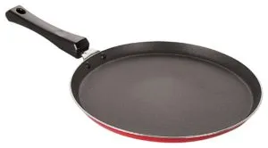 Nirlon Classic Range Non-Stick Aluminium Flat Tawa, 28cm, Red (2.6MMFT12) at Rs 323