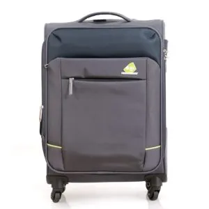 kamiliant by American Tourister Polyester Motive CLX Spinner Soft Trolley 56.5 cm ( Dark Grey)