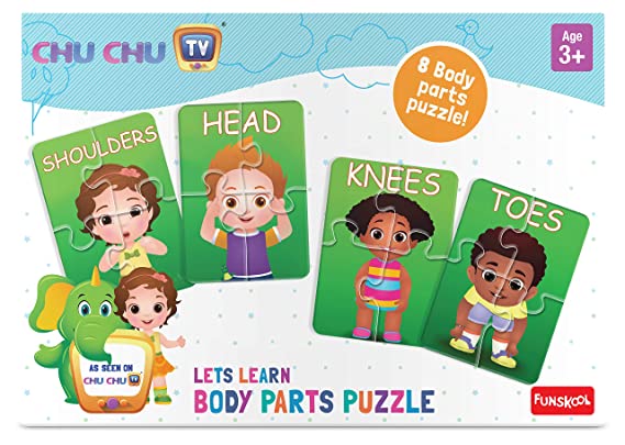 Amazon - Buy CHU CHU TV Funskool Learn Body Parts Puzzle for Rs 94